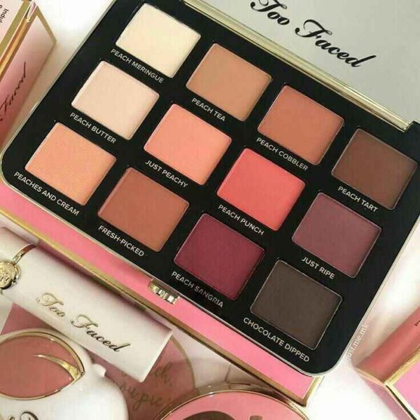 Paleta senki Too Faced Just Peachy Mattes